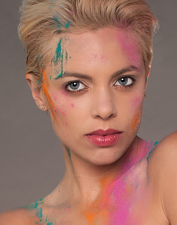 Holi Powder Beauty Shot