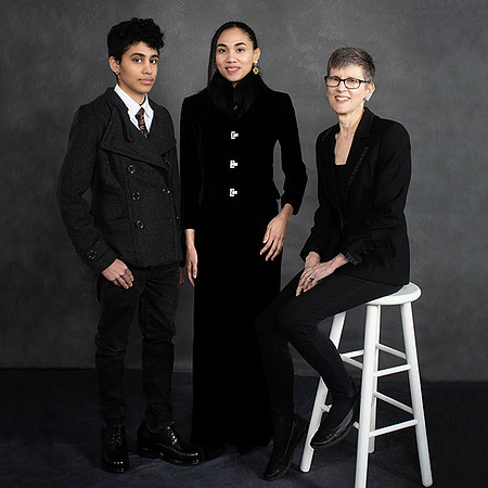 Mother and Two Daughters